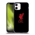 thumbnail image 1 of Head Case Designs Officially Licensed Liverpool Football Club Liver Bird Red Logo On Black Soft Gel Case Compatible with Apple iPhone 12 Mini, 1 of 7