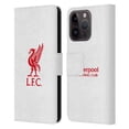 thumbnail image 1 of Head Case Designs Officially Licensed Liverpool Football Club Liver Bird Red Logo On White Leather Book Wallet Case Cover Compatible with Apple iPhone 15 Pro, 1 of 6