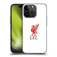 thumbnail image 1 of Head Case Designs Officially Licensed Liverpool Football Club Liver Bird Red Logo On White Soft Gel Case Compatible with Apple iPhone 15 Pro, 1 of 7