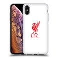thumbnail image 1 of Head Case Designs Officially Licensed Liverpool Football Club Liver Bird Red Logo On White Soft Gel Case Compatible with Apple iPhone XS Max, 1 of 7