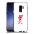thumbnail image 1 of Head Case Designs Officially Licensed Liverpool Football Club Liver Bird Red Logo On White Soft Gel Case Compatible with Samsung Galaxy S9+ / S9 Plus, 1 of 7
