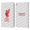 thumbnail image 1 of Head Case Designs Officially Licensed Liverpool Football Club Liver Bird Red On White Kit Leather Book Wallet Case Compatible with Apple iPad 9.7 2017 / iPad 9.7 2018, 1 of 6