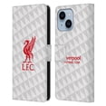 thumbnail image 1 of Head Case Designs Officially Licensed Liverpool Football Club Liver Bird Red On White Kit Leather Book Wallet Case Cover Compatible with Apple iPhone 14 Plus, 1 of 6