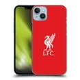 thumbnail image 1 of Head Case Designs Officially Licensed Liverpool Football Club Liver Bird White Logo In Red Hard Back Case Compatible with Apple iPhone 14 Plus, 1 of 7