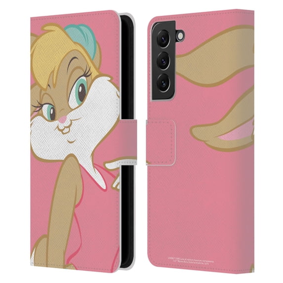 Head Case Designs Officially Licensed Looney Tunes Characters Lola Bunny Leather Book Wallet Case Cover Compatible with Samsung Galaxy S22+ 5G