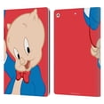 thumbnail image 1 of Head Case Designs Officially Licensed Looney Tunes Characters Porky Pig Leather Book Wallet Case Cover Compatible with Apple iPad 10.2 2019/2020/2021, 1 of 6