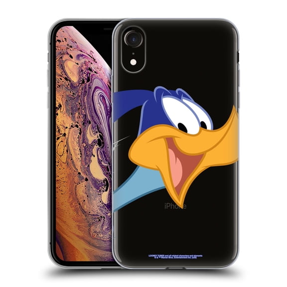 Head Case Designs Officially Licensed Looney Tunes Characters Road Runner Soft Gel Case Compatible with Apple iPhone XR