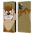 thumbnail image 1 of Head Case Designs Officially Licensed Looney Tunes Characters Tasmanian Devil Leather Book Wallet Case Cover Compatible with Apple iPhone 11 Pro, 1 of 6