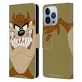 thumbnail image 1 of Head Case Designs Officially Licensed Looney Tunes Characters Tasmanian Devil Leather Book Wallet Case Cover Compatible with Apple iPhone 13 Pro, 1 of 6