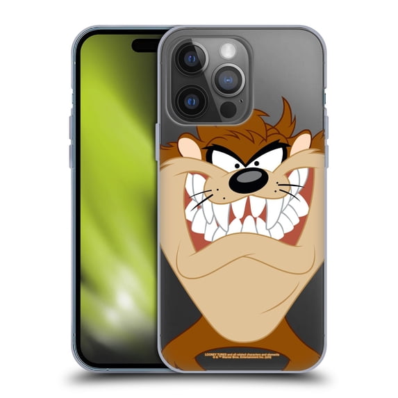 Head Case Designs Officially Licensed Looney Tunes Characters Tasmanian Devil Soft Gel Case Compatible with Apple iPhone 14 Pro