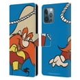 thumbnail image 1 of Head Case Designs Officially Licensed Looney Tunes Characters Yosemite Sam Leather Book Wallet Case Cover Compatible with Apple iPhone 12 Pro Max, 1 of 6