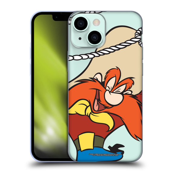 Head Case Designs Officially Licensed Looney Tunes Characters Yosemite Sam Soft Gel Case Compatible with Apple iPhone 13 Mini