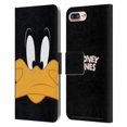 thumbnail image 1 of Head Case Designs Officially Licensed Looney Tunes Full Face Daffy Duck Leather Book Wallet Case Cover Compatible with Apple iPhone 7 Plus / iPhone 8 Plus, 1 of 6