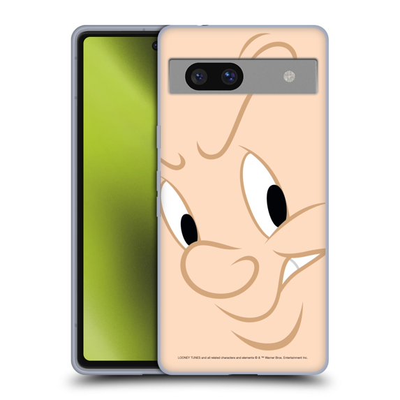 Head Case Designs Officially Licensed Looney Tunes Full Face Elmer Fudd Soft Gel Case Compatible with Google Pixel 7a