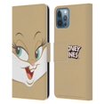 thumbnail image 1 of Head Case Designs Officially Licensed Looney Tunes Full Face Lola Bunny Leather Book Wallet Case Cover Compatible with Apple iPhone 12 / iPhone 12 Pro, 1 of 6