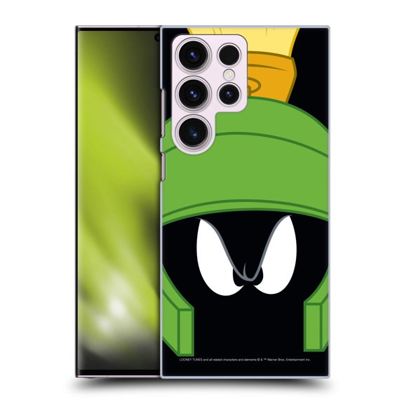 Head Case Designs Officially Licensed Looney Tunes Full Face Marvin The Martian Hard Back Case Compatible with Samsung Galaxy S23 Ultra 5G