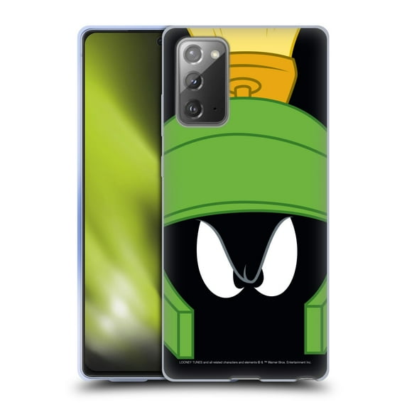Head Case Designs Officially Licensed Looney Tunes Full Face Marvin The Martian Soft Gel Case Compatible with Samsung Galaxy Note20 / 5G