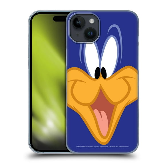 Head Case Designs Officially Licensed Looney Tunes Full Face Road Runner Hard Back Case Compatible with Apple iPhone 15 Plus