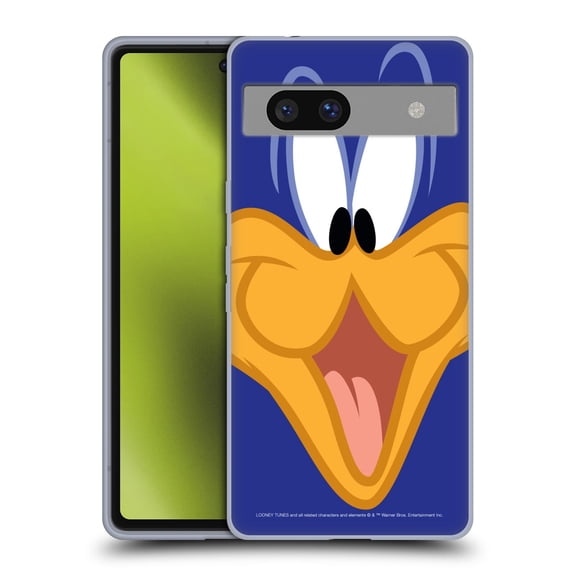 Head Case Designs Officially Licensed Looney Tunes Full Face Road Runner Soft Gel Case Compatible with Google Pixel 7a