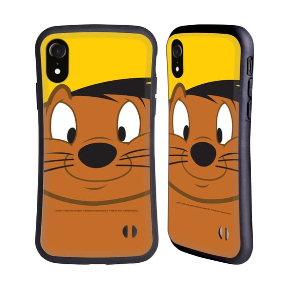 Head Case Designs Officially Licensed Looney Tunes Full Face Speedy Gonzales Hybrid Case Compatible with Apple iPhone XR