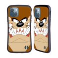 thumbnail image 1 of Head Case Designs Officially Licensed Looney Tunes Full Face Tasmanian Devil Hybrid Case Compatible with Apple iPhone 13, 1 of 7