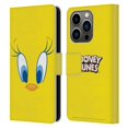 thumbnail image 1 of Head Case Designs Officially Licensed Looney Tunes Full Face Tweety Leather Book Wallet Case Cover Compatible with Apple iPhone 14 Pro, 1 of 6