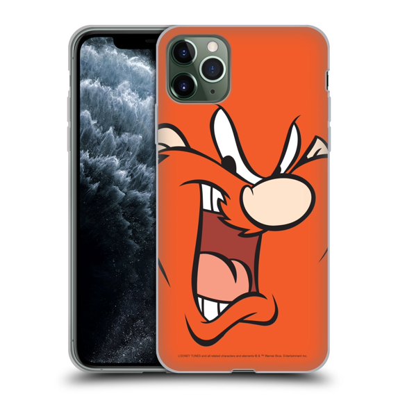 Head Case Designs Officially Licensed Looney Tunes Full Face Yosemite Sam Soft Gel Case Compatible with Apple iPhone 11 Pro Max