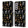 thumbnail image 1 of Head Case Designs Officially Licensed Looney Tunes Patterns Black Leather Book Wallet Case Cover Compatible with Samsung Galaxy S21 5G, 1 of 6