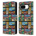 thumbnail image 1 of Head Case Designs Officially Licensed Looney Tunes Patterns Comics Leather Book Wallet Case Cover Compatible with Google Pixel 8, 1 of 6