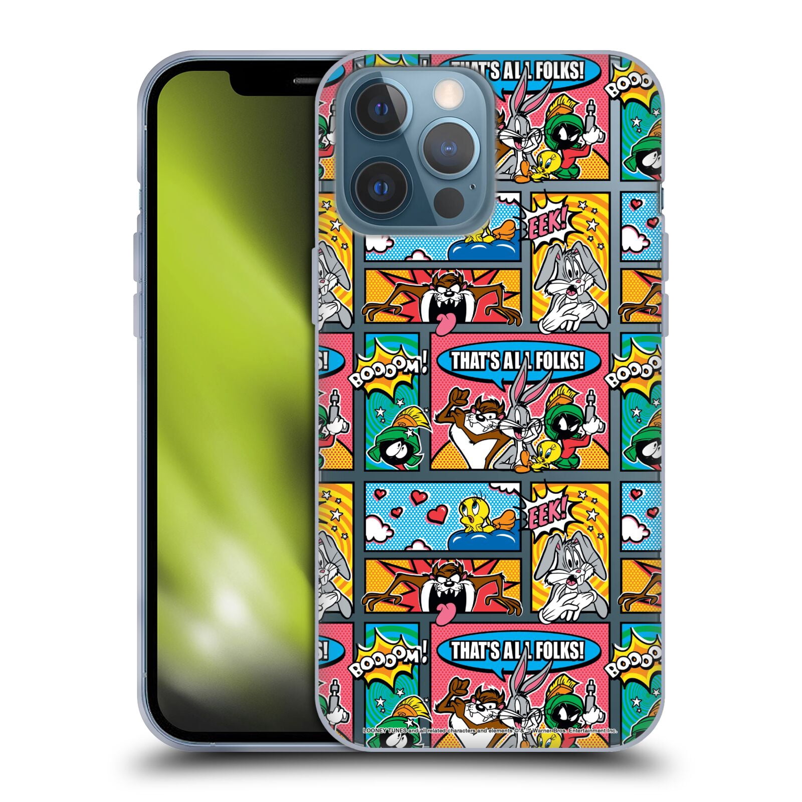 Coque Looney Tunes Officielle - Gel Souple - Pour Google Pixel & OnePlus (8 Pro, Nord 2, Etc.) - Neuve