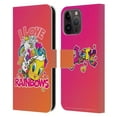 thumbnail image 1 of Head Case Designs Officially Licensed Looney Tunes Patterns I Love Rainbow Leather Book Wallet Case Cover Compatible with Apple iPhone 15 Pro Max, 1 of 6