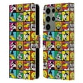 thumbnail image 1 of Head Case Designs Officially Licensed Looney Tunes Patterns Tiles Leather Book Wallet Case Cover Compatible with Samsung Galaxy S23 Ultra 5G, 1 of 6