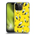 thumbnail image 1 of Head Case Designs Officially Licensed Looney Tunes Patterns Tweety Hard Back Case Compatible with Apple iPhone 15 Pro Max, 1 of 7