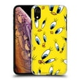 thumbnail image 1 of Head Case Designs Officially Licensed Looney Tunes Patterns Tweety Hard Back Case Compatible with Apple iPhone XR, 1 of 7