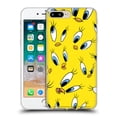 thumbnail image 1 of Head Case Designs Officially Licensed Looney Tunes Patterns Tweety Soft Gel Case Compatible with Apple iPhone 7 Plus / iPhone 8 Plus, 1 of 7