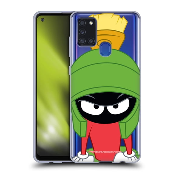 Head Case Designs Officially Licensed Looney Tunes Personajes Marvin The Martian Soft Gel Case Compatible with Samsung Galaxy A21s (2020)