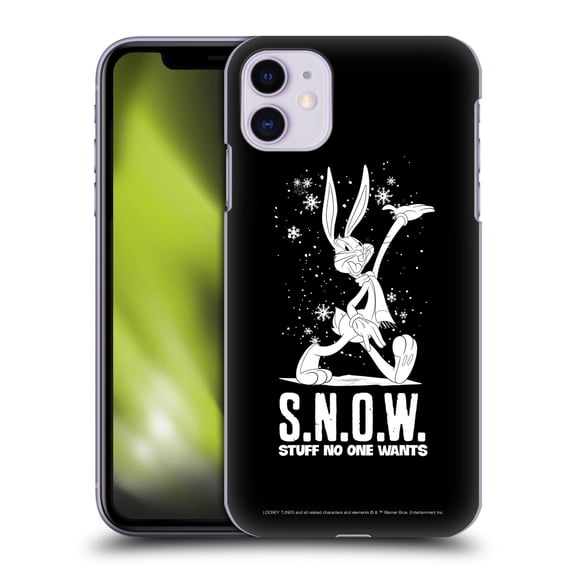 Head Case Designs Officially Licensed Looney Tunes Season Bugs Bunny Snow Hard Back Case Compatible with Apple iPhone 11