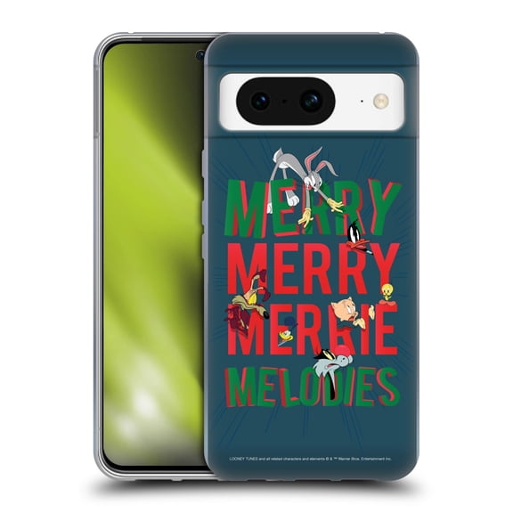 Head Case Designs Officially Licensed Looney Tunes Season Merrie Melodies Soft Gel Case Compatible with Google Pixel 8