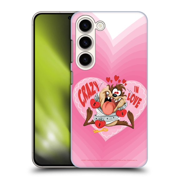 Head Case Designs Officially Licensed Looney Tunes Season Tasmanian Devil In Love Hard Back Case Compatible with Samsung Galaxy S23 5G