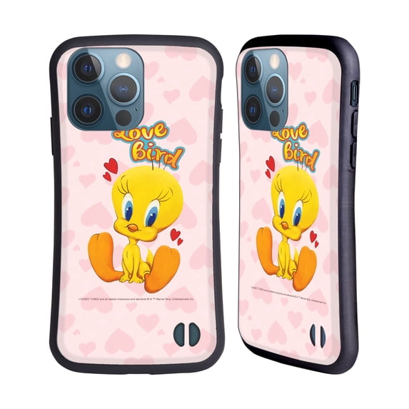 Head Case Designs Officially Licensed Looney Tunes Season Tweety Hybrid Case Compatible with Apple iPhone 13 Pro