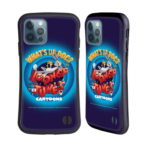 Head Case Designs Officially Licensed Looney Tunes Season What's Up Doc? Hybrid Case Compatible with Apple iPhone 12 / iPhone 12 Pro