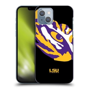 Head Case Designs Officially Licensed Louisiana State University LSU Louisiana State University Oversized Icon Hard Back Case Compatible with Apple iPhone 14