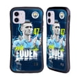 thumbnail image 1 of Head Case Designs Officially Licensed Manchester City Man City FC 2022/23 First Team Phil Foden Hybrid Case Compatible with Apple iPhone 11, 1 of 7