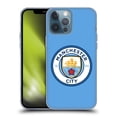 thumbnail image 1 of Head Case Designs Officially Licensed Manchester City Man City FC Badge Blue Full Colour Soft Gel Case Compatible with Apple iPhone 13 Pro Max, 1 of 7