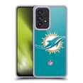 thumbnail image 1 of Head Case Designs NFL Miami Dolphins Logo Plain Soft Gel Case for Samsung Galaxy A53 5G (2022), 1 of 7