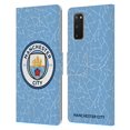 thumbnail image 1 of Head Case Designs Officially Licensed Manchester City Man City FC 2020/21 Badge Kit Home Leather Book Wallet Case Cover Compatible with Samsung Galaxy S20 / S20 5G, 1 of 6