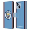 thumbnail image 1 of Head Case Designs Officially Licensed Manchester City Man City FC 2022/23 Badge Kit Home Leather Book Wallet Case Cover Compatible with Apple iPhone 14 Plus, 1 of 6