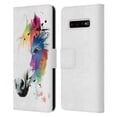 thumbnail image 1 of Head Case Designs Officially Licensed Mark Ashkenazi Animals Horse Portrait Leather Book Wallet Case Cover Compatible with Samsung Galaxy S10+ / S10 Plus, 1 of 6