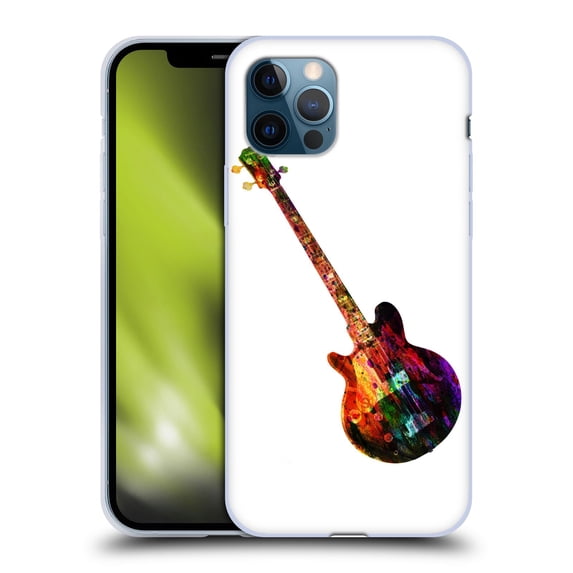 Head Case Designs Officially Licensed Mark Ashkenazi Music Guitar Soft Gel Case Compatible with Apple iPhone 12 / iPhone 12 Pro