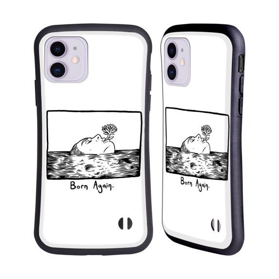 Head Case Designs Officially Licensed Matt Bailey Art Born Again Hybrid Case Compatible with Apple iPhone 11